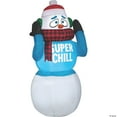 thumbnail image 1 of Airblown Shivering Snowman Inflatable, 1 of 4