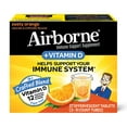 Airborne 750mg Vitamin C with Zinc Effervescent Tablets, Immune Support