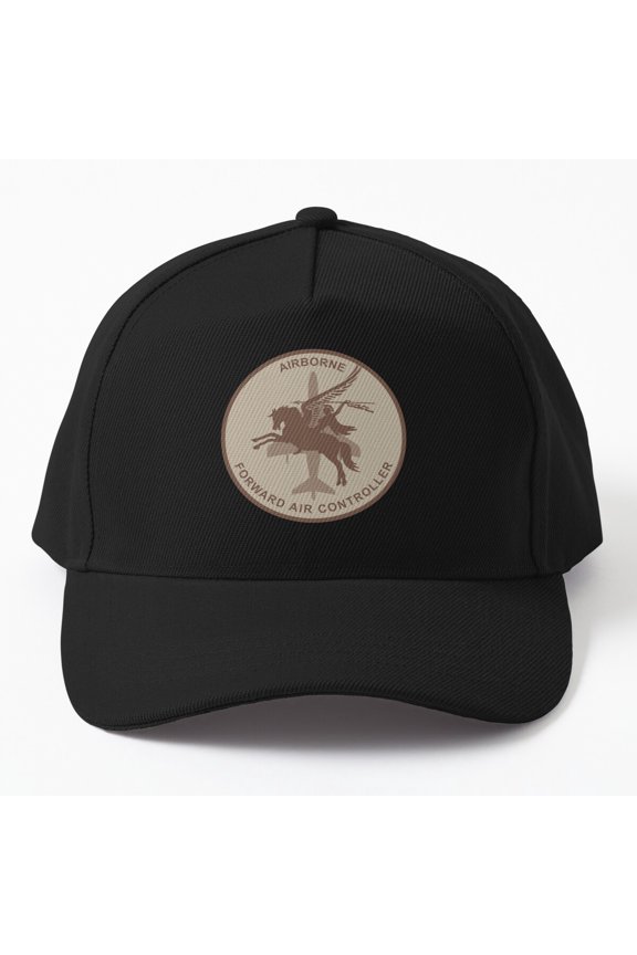 Airborne Forward Air Controller Baseball Hat, Desert Patch Military Aviation Design Cap