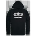 thumbnail image 1 of Airborne Graphic Pullover Sweatshirt, Black - Medium, 1 of 1