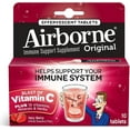 thumbnail image 1 of Airborne Immune Support Supplement Effervescent Tablets, Very Berry 10 ea, 1 of 1