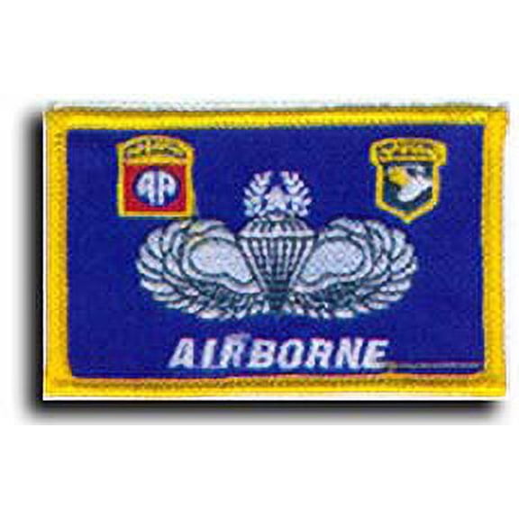 Airborne Rectangular Patch (Blue)