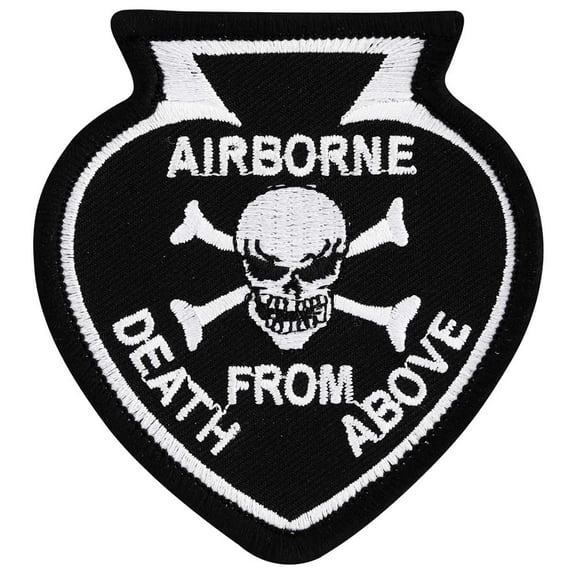 Airborne Spade Heat Seal Patch