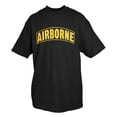 thumbnail image 1 of Fox Outdoor Products Army Airborne One-Sided Imprinted T-Shirt, Black, 3X-Large, 1 of 2