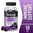 thumbnail interactive-video image 1 of Airborne Vitamin C & Zinc Immune Support Gummies, Multivitamin Supplement, Elderberry Flavor, 50 ct, 1 of 10