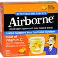 thumbnail image 1 of Airborne Zesty Orange Effervescent Tablets,1000mg of Vitamin C - Immune Support Supplement 30ea (Pack of 3), 1 of 2
