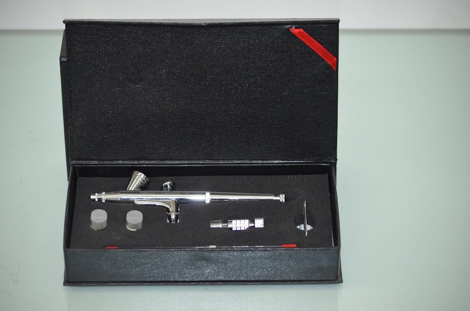 Aerograph tattoo AG-135S Set 0.2mm, 0.3mm, & 0.5mm Dual Action Gravity Feed Airbrush
