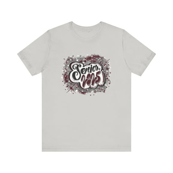 Airbrush Apparel Senior 2025 Graduate Custom Shirt Unisex Short Sleeve Tee