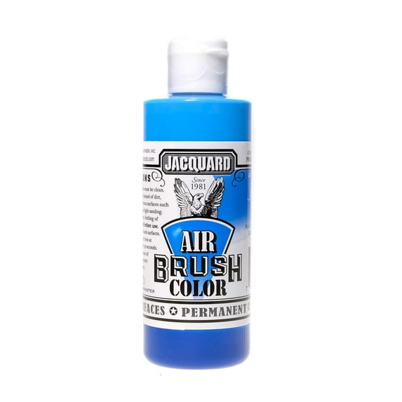 Airbrush Color fluorescent, blue, 4 oz. (pack of 3)
