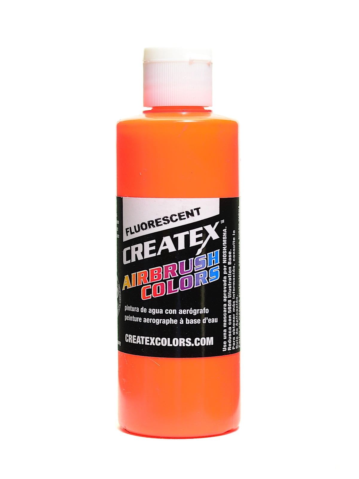 Airbrush Colors fluorescent orange, 4 oz. (pack of 3)