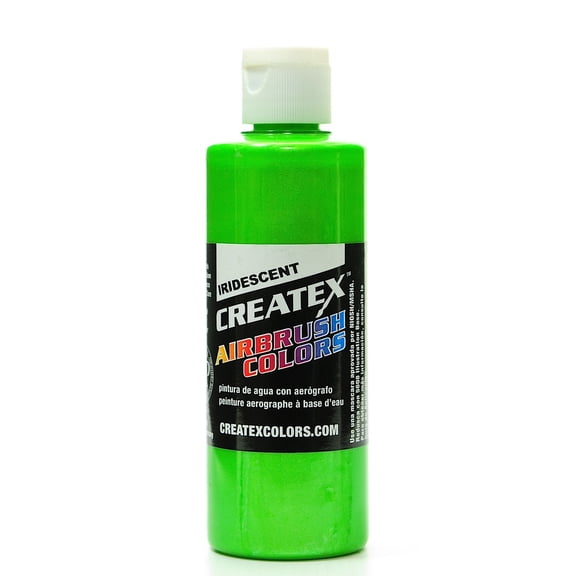 Airbrush Colors iridescent green, 4 oz. (pack of 2)