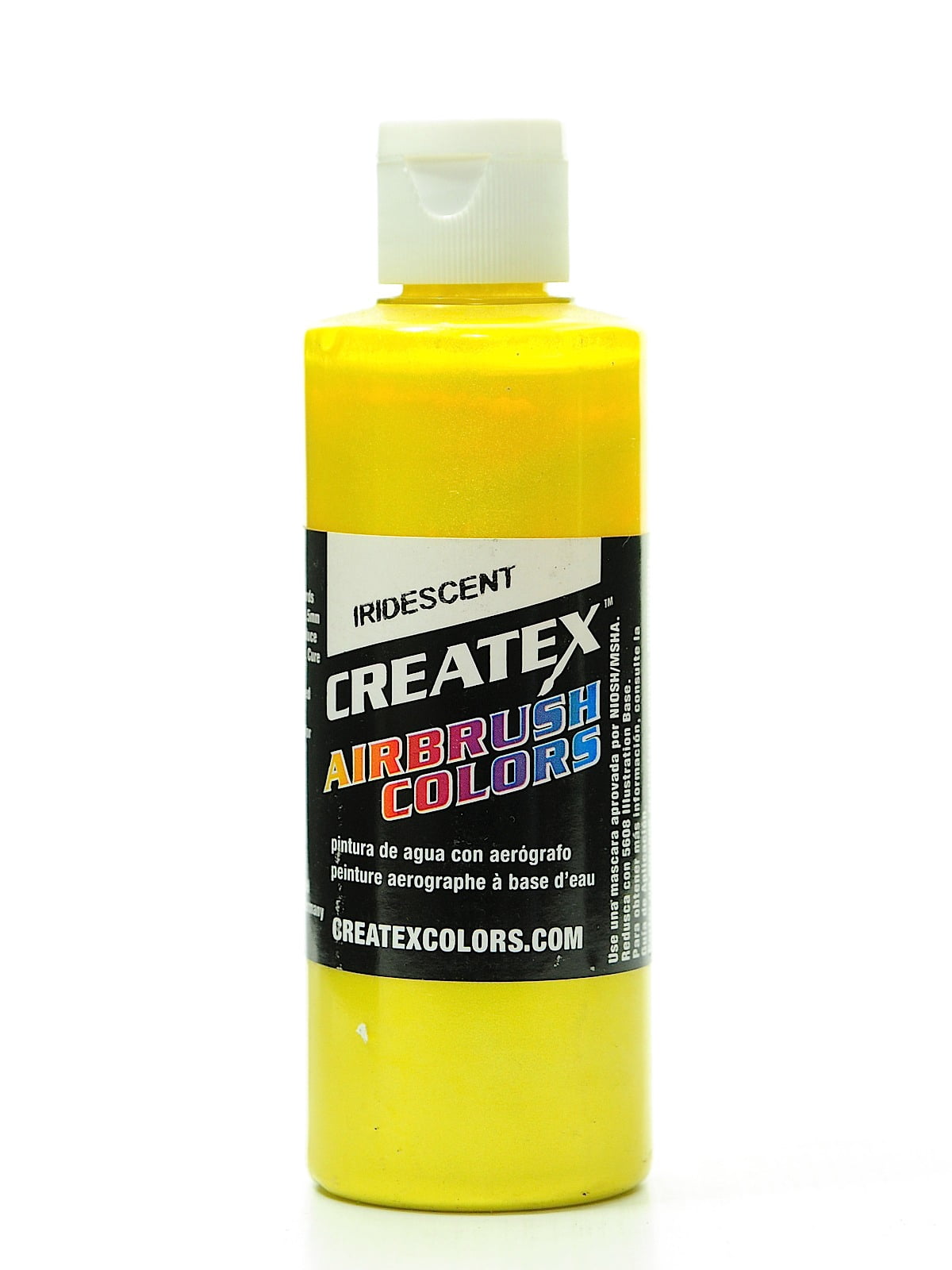 Airbrush Colors iridescent yellow, 4 oz. (pack of 2)