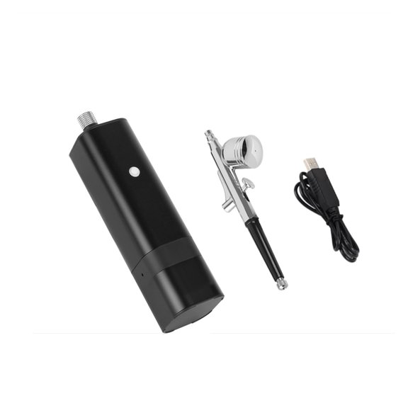 Airbrush Compressor Kit Auto Start Stop Mini Portable Cordless Personal Pump
