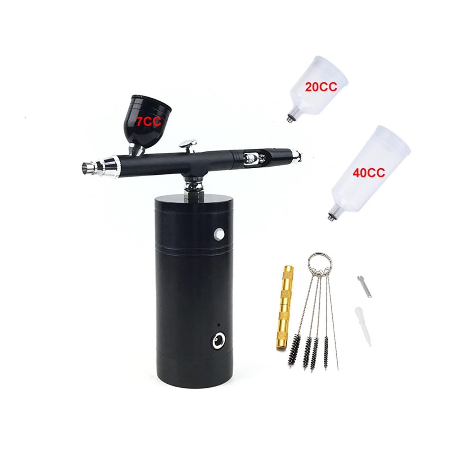 Airbrush Compressor Kit Home Use Electric Spray Paint Gun Professional Dual Action Pen Diy Nail Art Design MakeUp Pneumatic Tool ,Ingeniously Designed