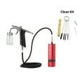 Airbrush Compressor Kit with Siphon Trigger Type Spray Gun for Art