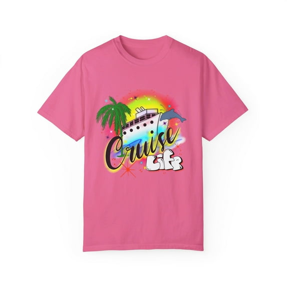 Airbrush Custom T-shirt, Cruise Ship, Cruise Life, Set Sail shirt unisex