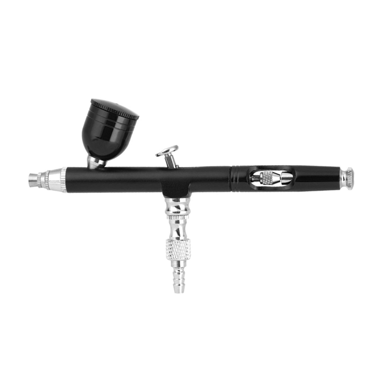 Airbrush Dual Action Gravity Feed 0.3mm Nozzle Spray Gun Cake Decorating Nail Manicure With Clean Kit ,Versatile applications