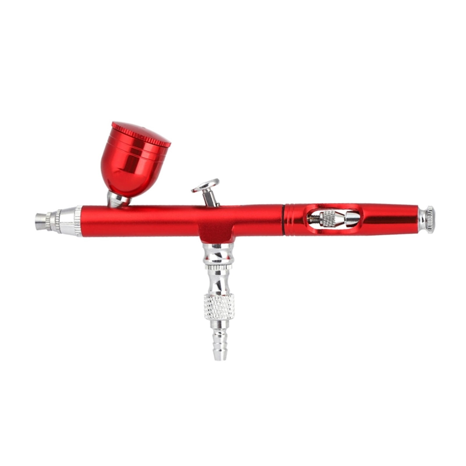 Airbrush Dual Action Gravity Feed 0.3mm Nozzle Spray Gun Cake Decorating Nail Manicure With Clean Kit ,Versatile applications