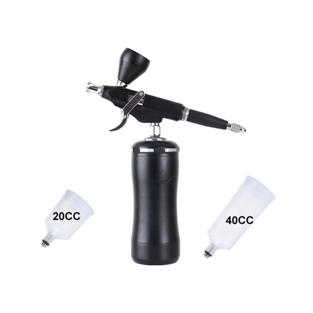 Airbrush Kit Auto Start Function Siphon Trigger Spray Gun For Art Model