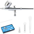 thumbnail image 1 of Airbrush Kit Dual-Action Gravity Feed Airbrush Set with a 0.3mm Tip and 1/4 oz.Cake Decorating, Tattoo, Nails,Models Art$$Art & Craft, 1 of 5