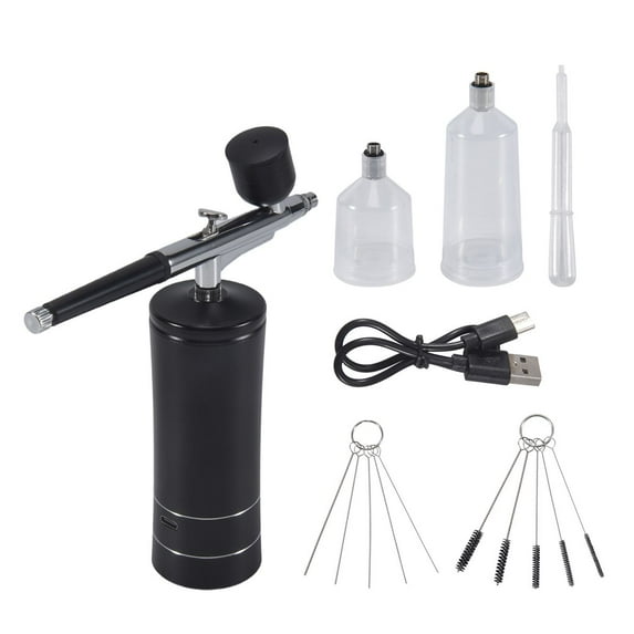 Airbrush Kit Rechargeable Cordless Airbrush Compressor,30PSI High Pressure,Portable Handheld Airbrush ,Airbrush Set