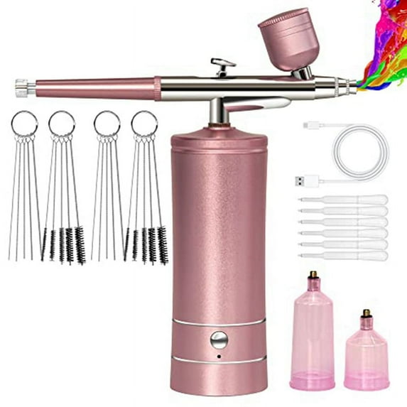 Airbrush-Kit Rechargeable Cordless Airbrush Compressor - Auto Handheld Airbrush , Airbrus C252