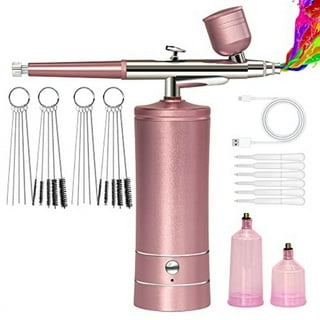 NOGIS Cordless Airbrush Set - Portable Rechargeable Airbrush Kit with  Compressor, Auto Handheld Air Brush Gun Sets for Makeup, Nail Art, Cake  Decor, Model Painting, Barber, Tattoo 
