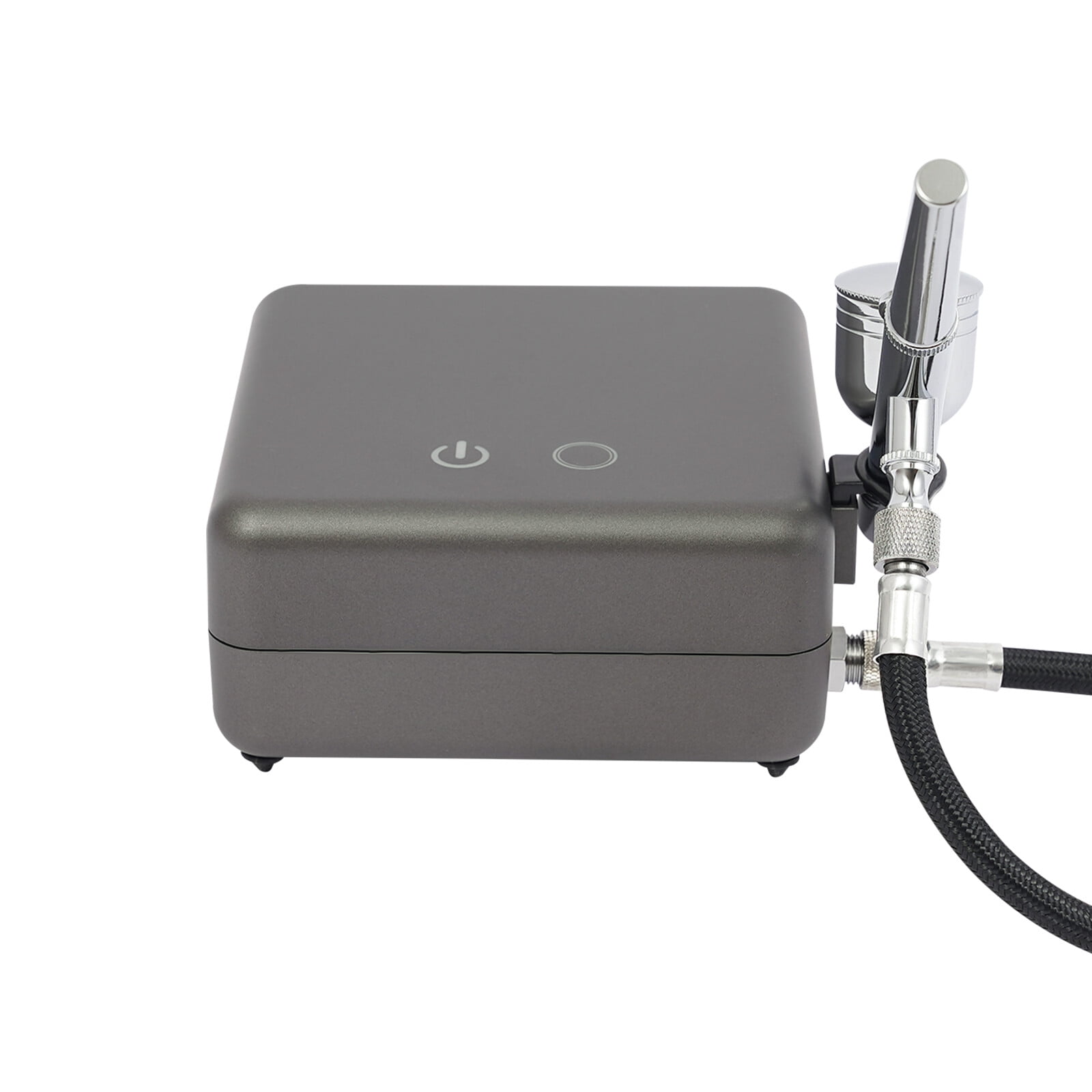 Airbrush Kit, T200K Portable Airbrush Set with Adjustable Airflow, Compact Spray Gun for Liquid Paints, Perfect for Hobbyists, Makeup Artists