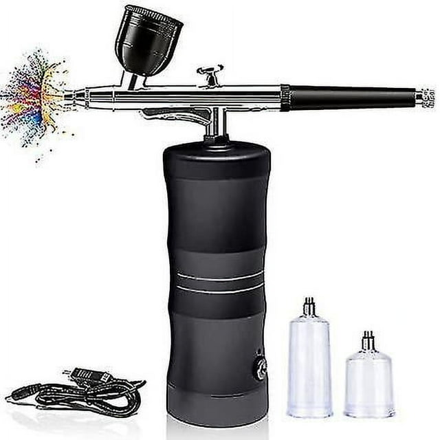 Airbrush Kit With Compressor Portable Mini Air Brush Spray Gun With
