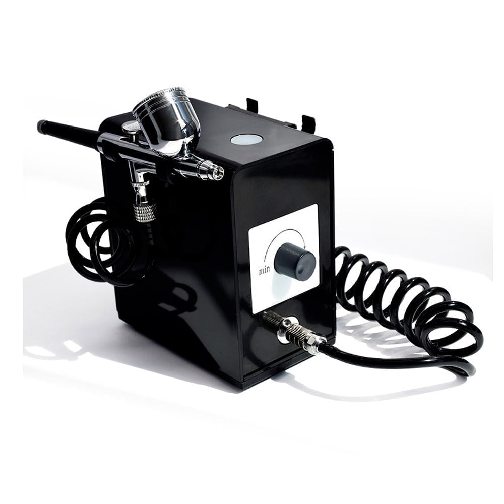 Airbrush Kit with Air Compressor Dual Action Multifunction for Model Coloring Decorating Cake Makeup Tattoo
