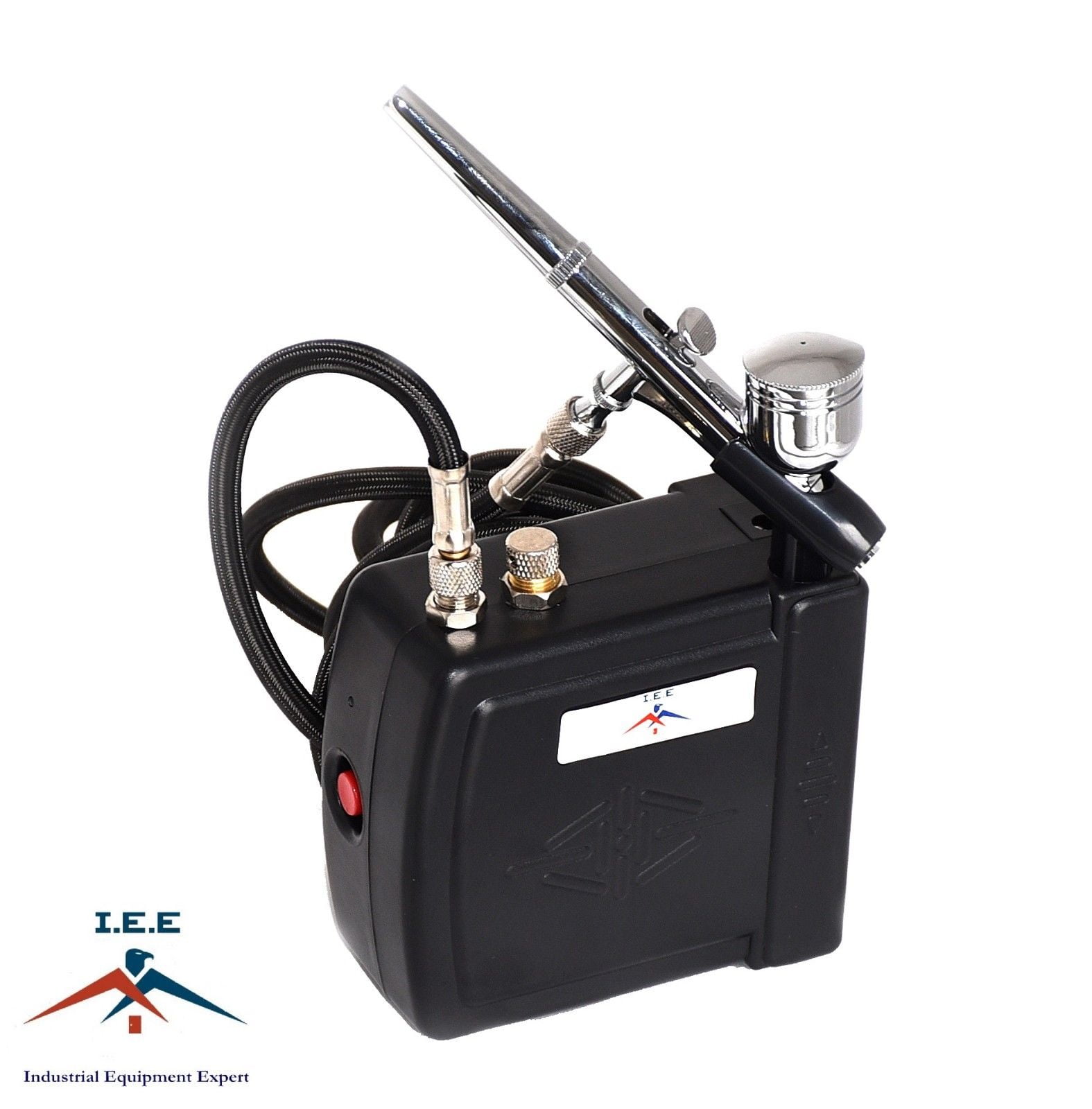Master Airbrush Mas Kit-Vc16-B22 Portable Mini Air Compressor Kit :  : Home & Kitchen