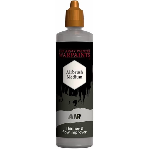 Airbrush Medium 100ml Dropper Bottle Acrylic Paint Thinner Flow Improver for Miniatures and Tabletop Games
