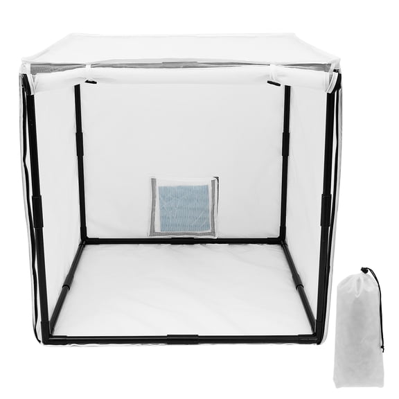 Airbrush Paint Spray Booth 15/29.5 Inch Detachable Model Painting Spray Booth Portable for DIY Projects Remote Control Toy Car