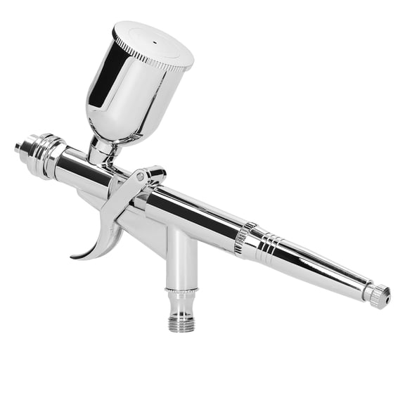 Airbrush T217A Airbrush Kit 0.5mm Air Brush Set With 15CC Paint Fluids Cups For Car Model DIY Painting Makeup Nail Art Cake Decorating Design