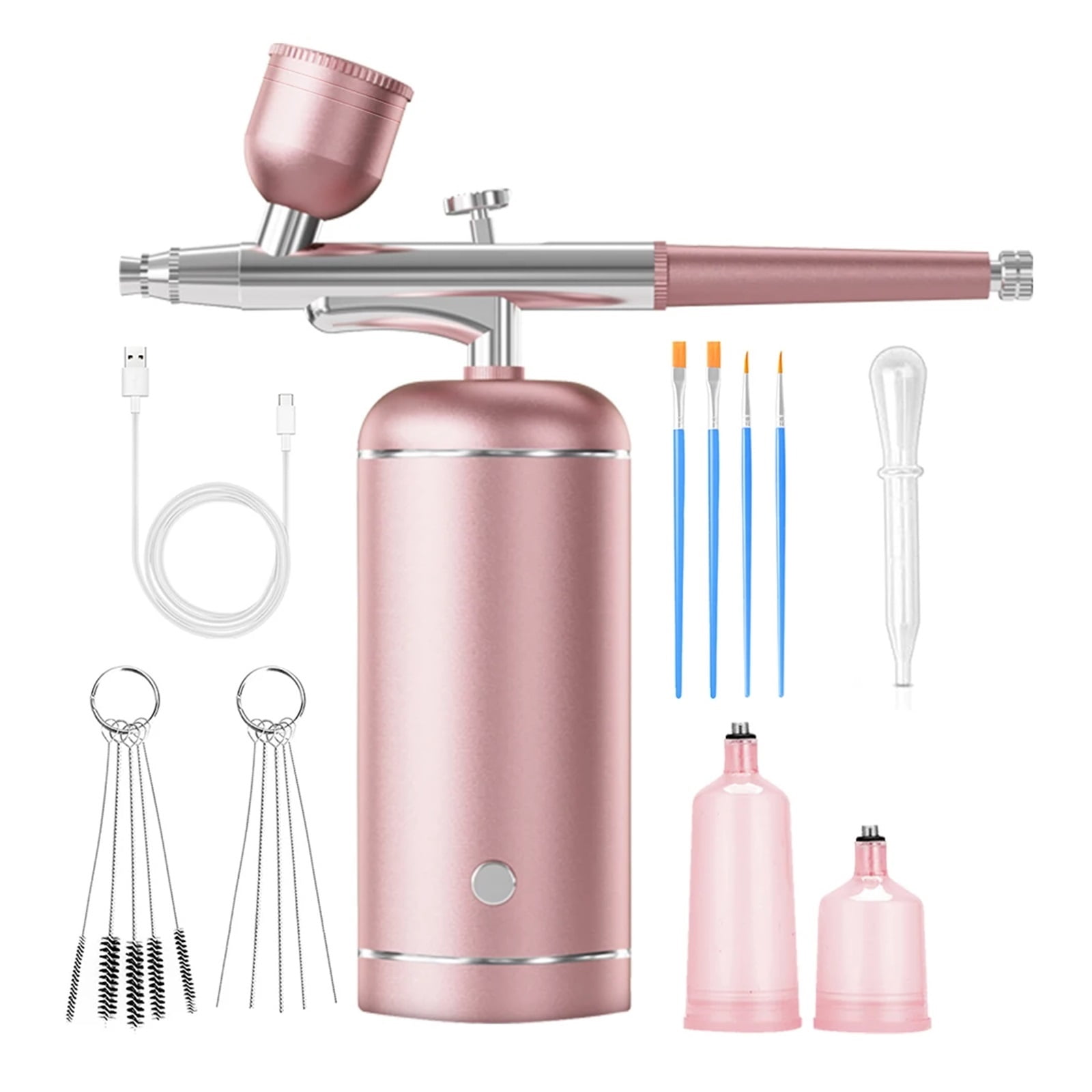 Airbrush With Compressor Mini Spray Gun For Painting Modeling Crafts Wireless Paint Spray Airbrush Painting Kit With Compressor ,Flexible