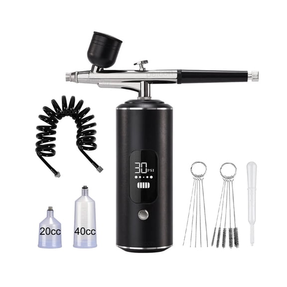 Airbrush With Compressor Mini Spray Gun For Painting Tattoo Wireless Electric Paint Gun Portable Airbrush Kit With Compressor ,Flexible