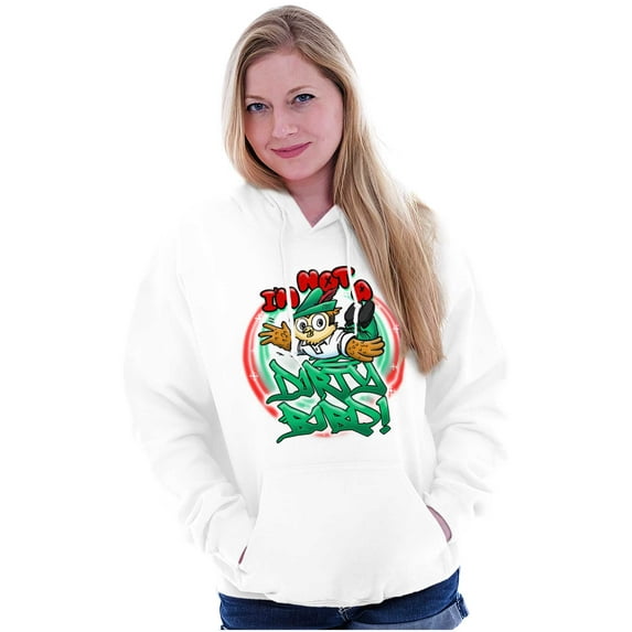 Airbrush Woodsy Owl Not A Dirty Bird Hoodie Sweatshirt Women Men Brisco Brands X