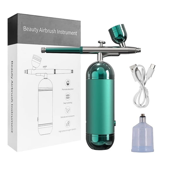 Airbrush with Compressor Airbrush Spray Gun for Painting Modeling Crafts Nail Art Wireless Portable Air Brush Painting Spray Gun
