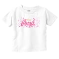 thumbnail image 1 of Airbrushed Angel Wings Halo Hearts Youth T Shirt Tee Girls Infant Toddler Brisco Brands 6M, 1 of 4