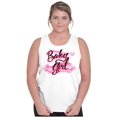 thumbnail image 1 of Airbrushed Baby Girl Hearts Love Tank Top Tee Shirt Women Brisco Brands S, 1 of 5