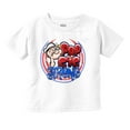 thumbnail image 1 of Airbrushed Cartoon Popeye Strong Youth T Shirt Tee Boys Infant Toddler Brisco Brands 12M, 1 of 5