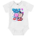 thumbnail image 1 of Airbrushed Dubble Bubble Whats Poppin Romper Boys or Girls Infant Baby Brisco Brands 12M, 1 of 6