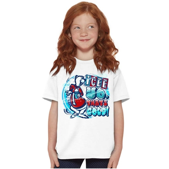 Airbrushed Icee Bear Yo That’s Cold Crewneck T Shirts Boy Girl Teen Brisco Brands S