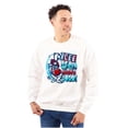 thumbnail image 1 of Airbrushed Icee Bear Yo That’s Cold Unisex Plus Size Sweatshirt Brisco Brands 2X, 1 of 5
