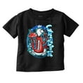 thumbnail image 1 of Airbrushed King Icee Bear Chillin Toddler Boy Girl T Shirt Infant Toddler Brisco Brands 24M, 1 of 6