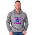 thumbnail image 1 of Airbrushed NASA Give Me Space Rocket Unisex Plus Size Hoodie Brisco Brands 2X, 1 of 5