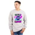 thumbnail image 1 of Airbrushed NASA Give Me Space Rocket Unisex Plus Size Long Sleeve Shirt Brisco Brands 2X, 1 of 5
