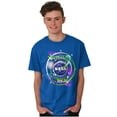 thumbnail image 1 of Airbrushed NASA We Out There Spaceman Unisex Plus Size Graphic Tee Brisco Brands 2X, 1 of 4