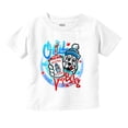 thumbnail image 1 of Airbrushed Slush Puppie Chill Vibes Toddler Boy Girl T Shirt Infant Toddler Brisco Brands 12M, 1 of 6