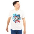 thumbnail image 1 of Airbrushed Slush Puppie Chill Vibes Unisex Plus Size Graphic Tee Brisco Brands 2X, 1 of 5